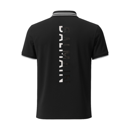 BALMAIN PREMIUM MEN'S  POLO SHIRT | BLACK