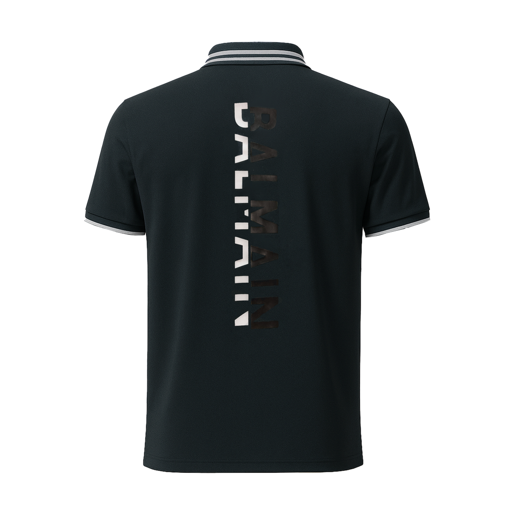 BALMAIN PREMIUM MEN'S POLO SHIRT | DARK BLUE