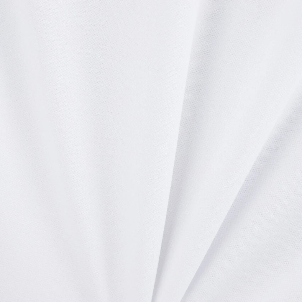 JULES Short Sleeve Oxford Collar Polo Shirt | White