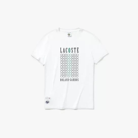 LACOSTE ORI RARE ROLAND GARROS T-SHIRT | WHITE