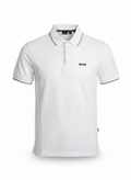 HUGO BOSS PAULE 4 PIQUE POLO SHIRT | WHITE