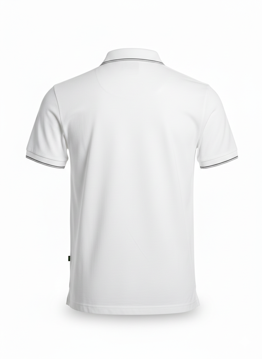 HUGO BOSS PAULE 4 PIQUE POLO SHIRT | WHITE