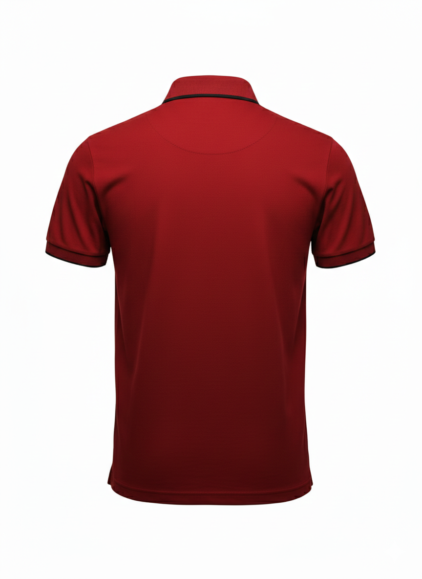 HUGO BOSS MEN’S PREMIUM POLO SHIRT  | RED