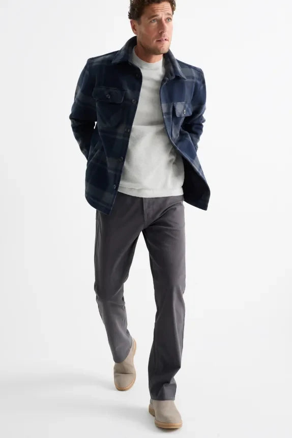 C&A REGULAR FIT MEN'S PANT | DARK GREY