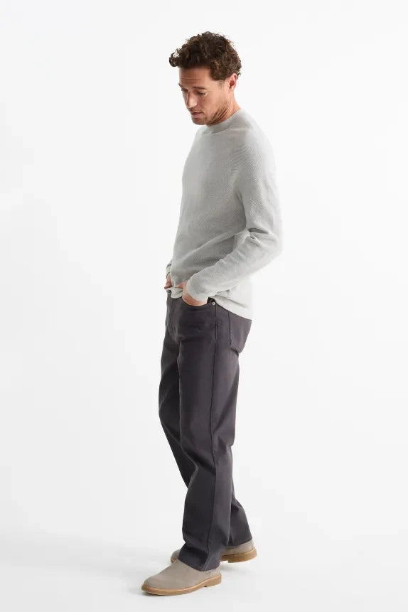 C&A REGULAR FIT MEN'S PANT | DARK GREY