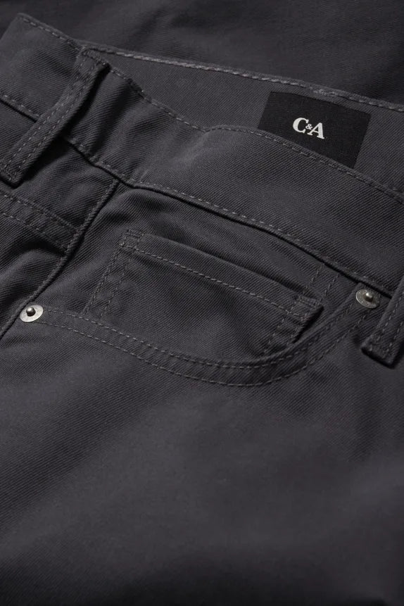 C&A REGULAR FIT MEN'S PANT | DARK GREY