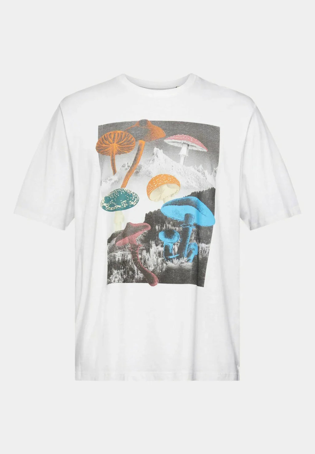 ESPRIT MEN T-SHIRT RELAXED FIT | WHITE