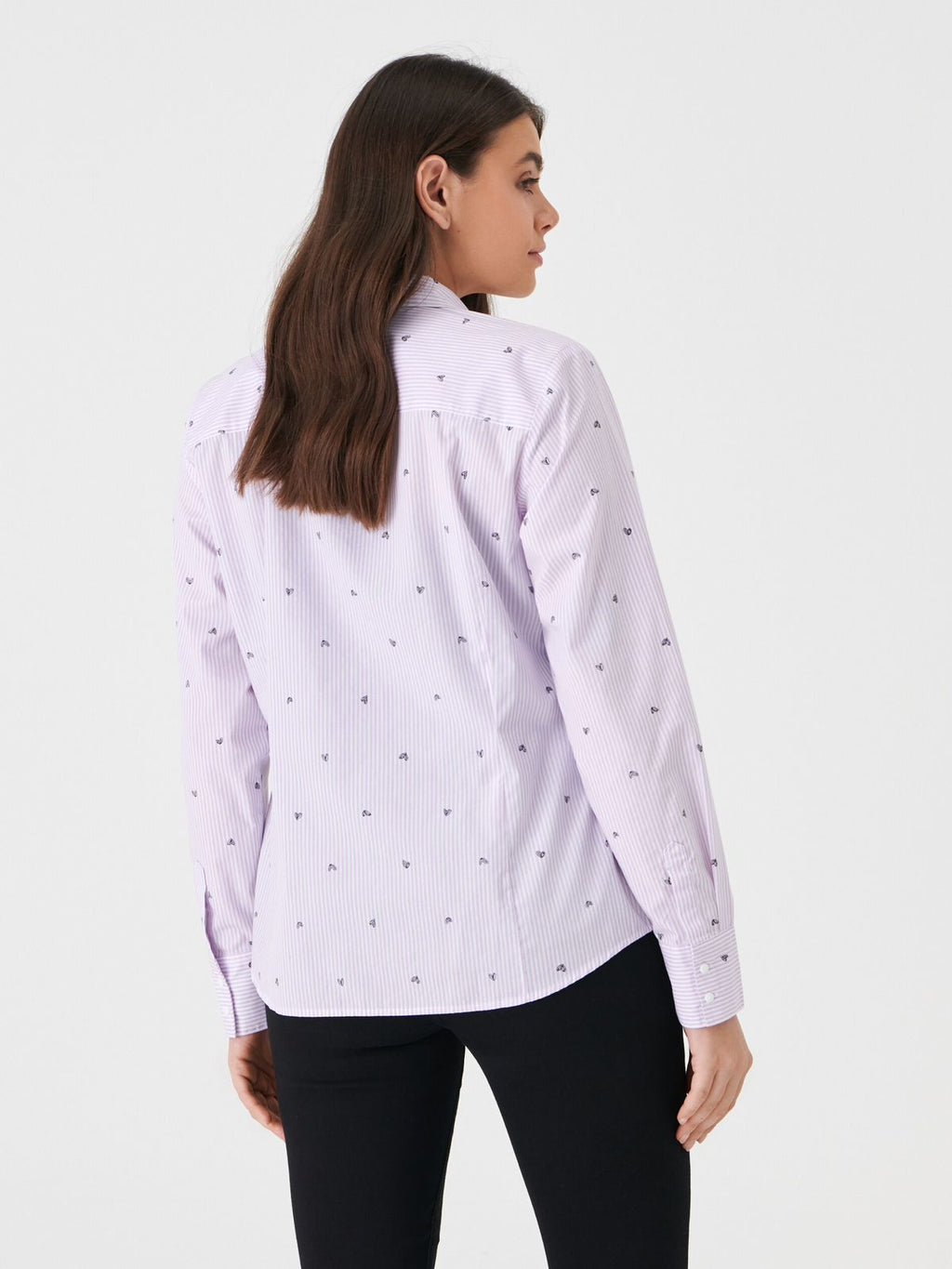SINSAY CLASSIC SHIRT WOMEN | WHITE