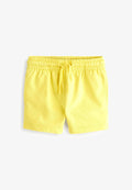 ZARA-PLUSH JERSEY BERMUDA SHORTS | LIME GREEN