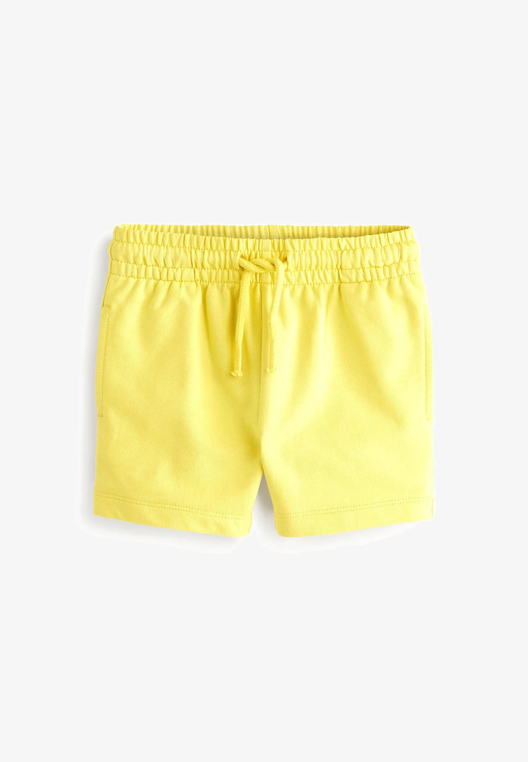 ZARA-PLUSH JERSEY BERMUDA SHORTS | LIME GREEN