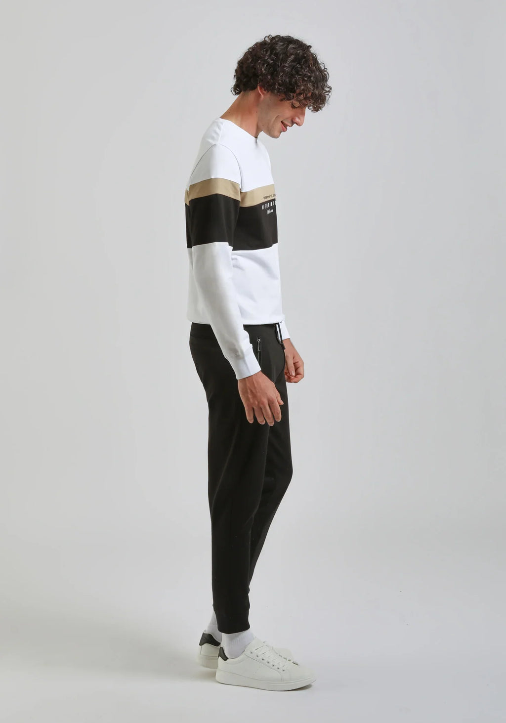 CLAYTON STREET CULTURE PLUSH JOGGER TROUSER | BLACK