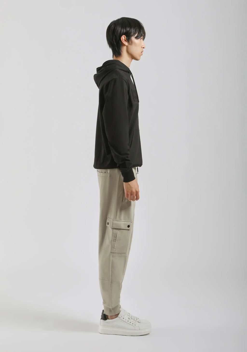 CLAYTON STREET CULTURE PLUSH JOGGER WITH LARGE POCKET | SAND