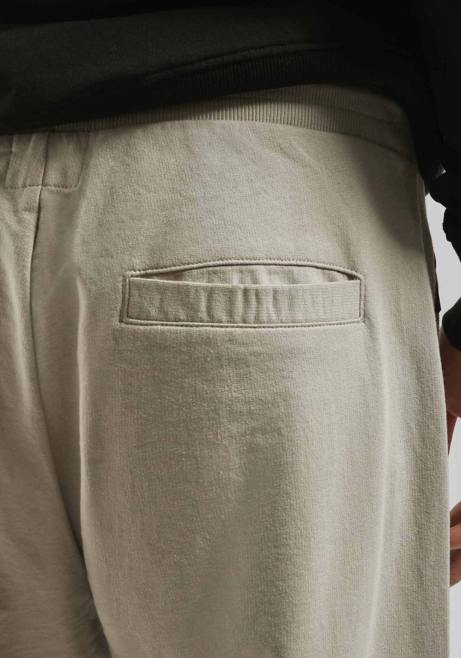 CLAYTON STREET CULTURE PLUSH JOGGER WITH LARGE POCKET | SAND