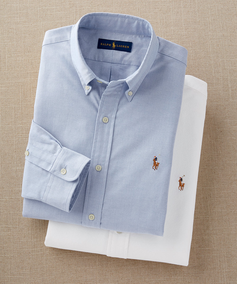 Ralph Lauren Sky Blue Regular Fit Shirt Full Look - Denimish Pakistan