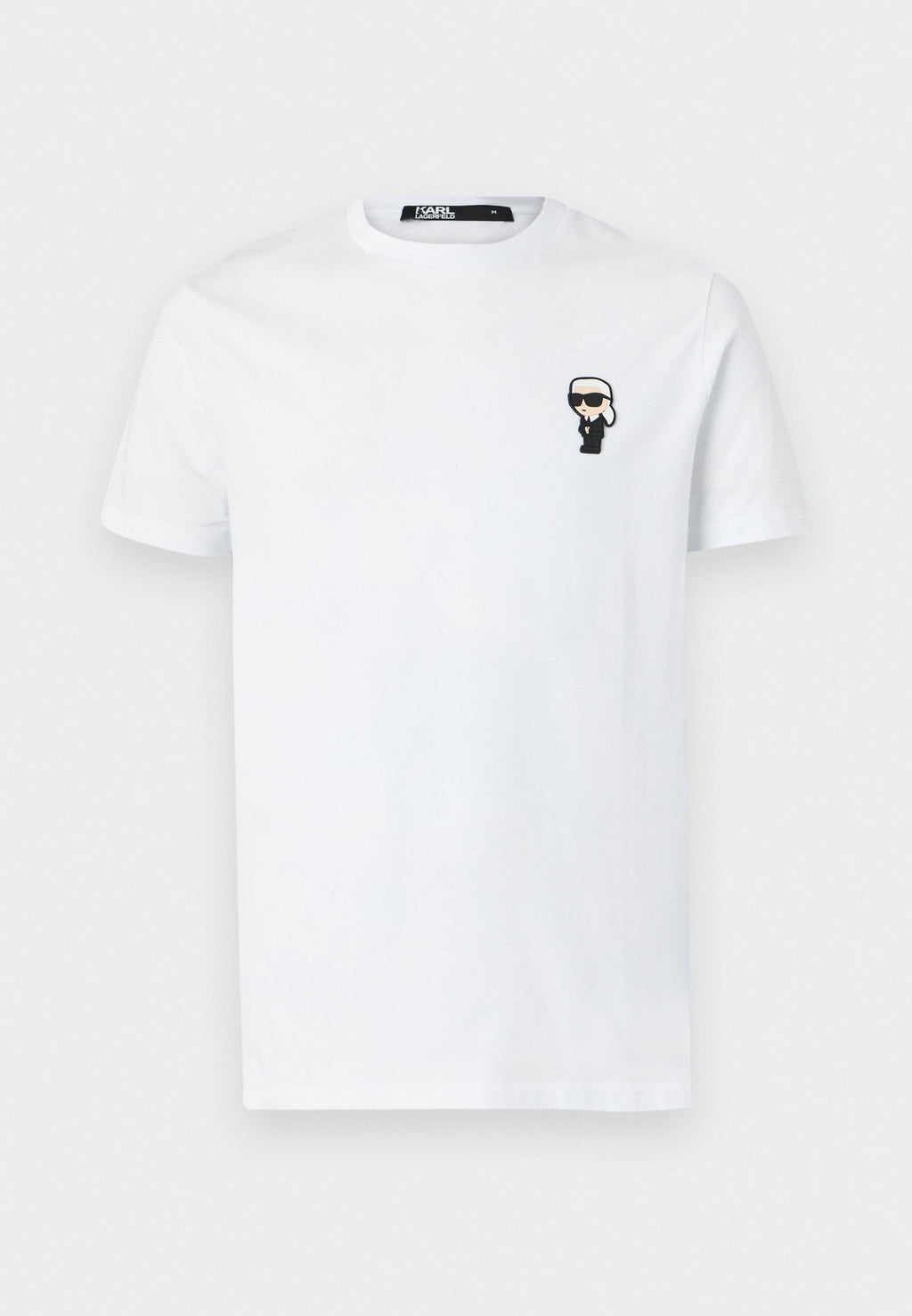 KARL LAGERFELD CREWNECK T-SHIRT | WHITE