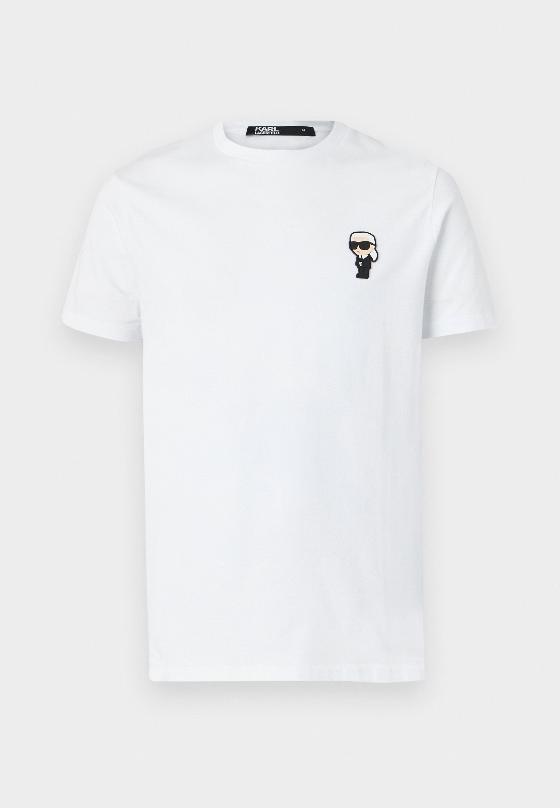 KARL LAGERFELD CREWNECK T-SHIRT | WHITE