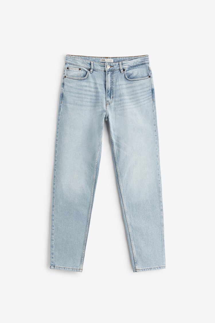 ZARA TAPERED SLIM JEANS MEN | SKY BLUE