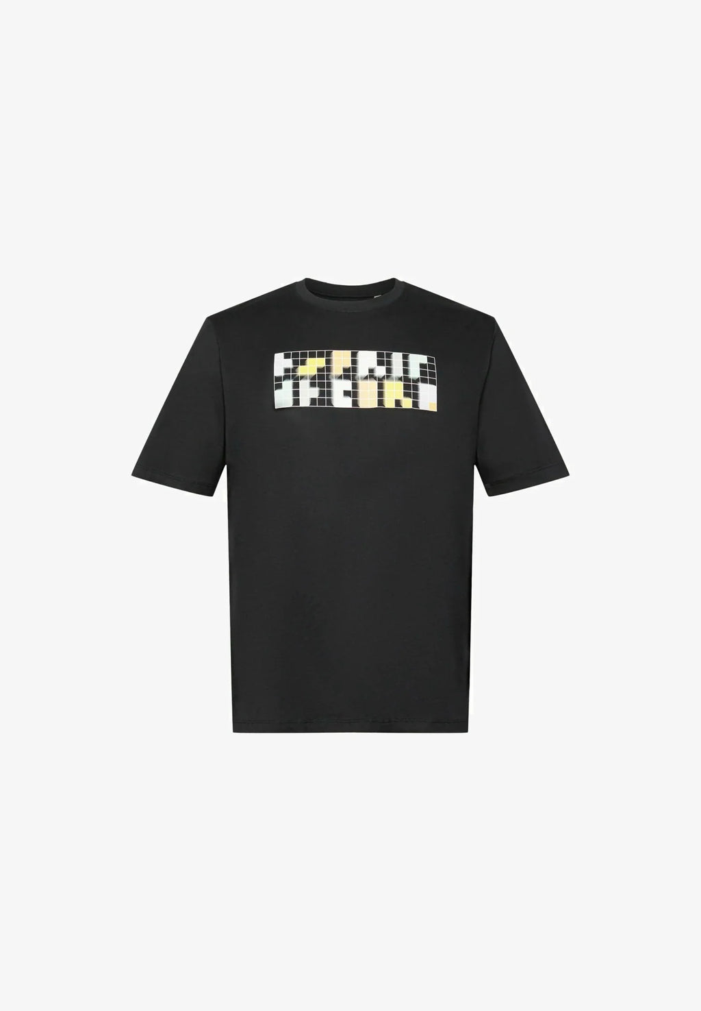 ESPRIT RELAXED FIT PRINT T-SHIRT | BLACK