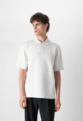 HUGO BOSS STRETCH-COTTON POLO SHIRT | WHITE