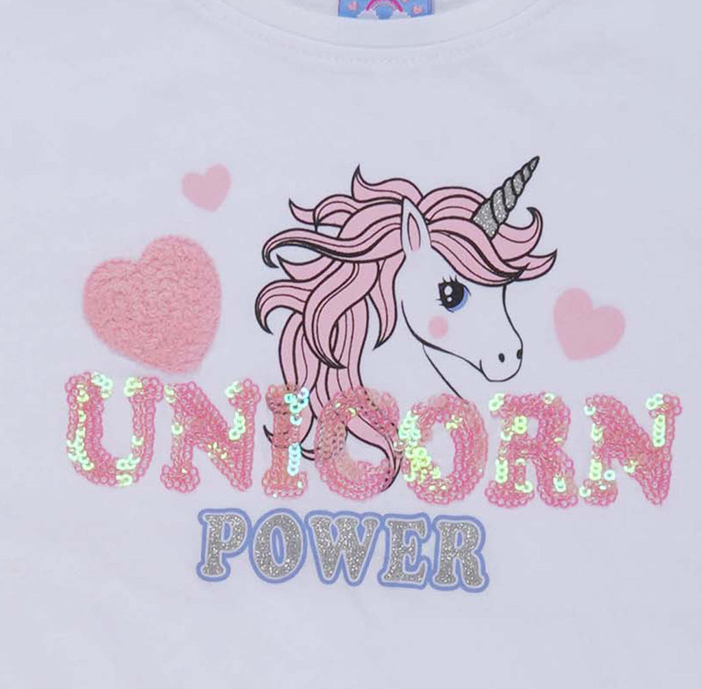 K.I.K.I.&.K.O.K.O-KIDS-EMBROIDERED LOGO T-SHIRT | WHITE