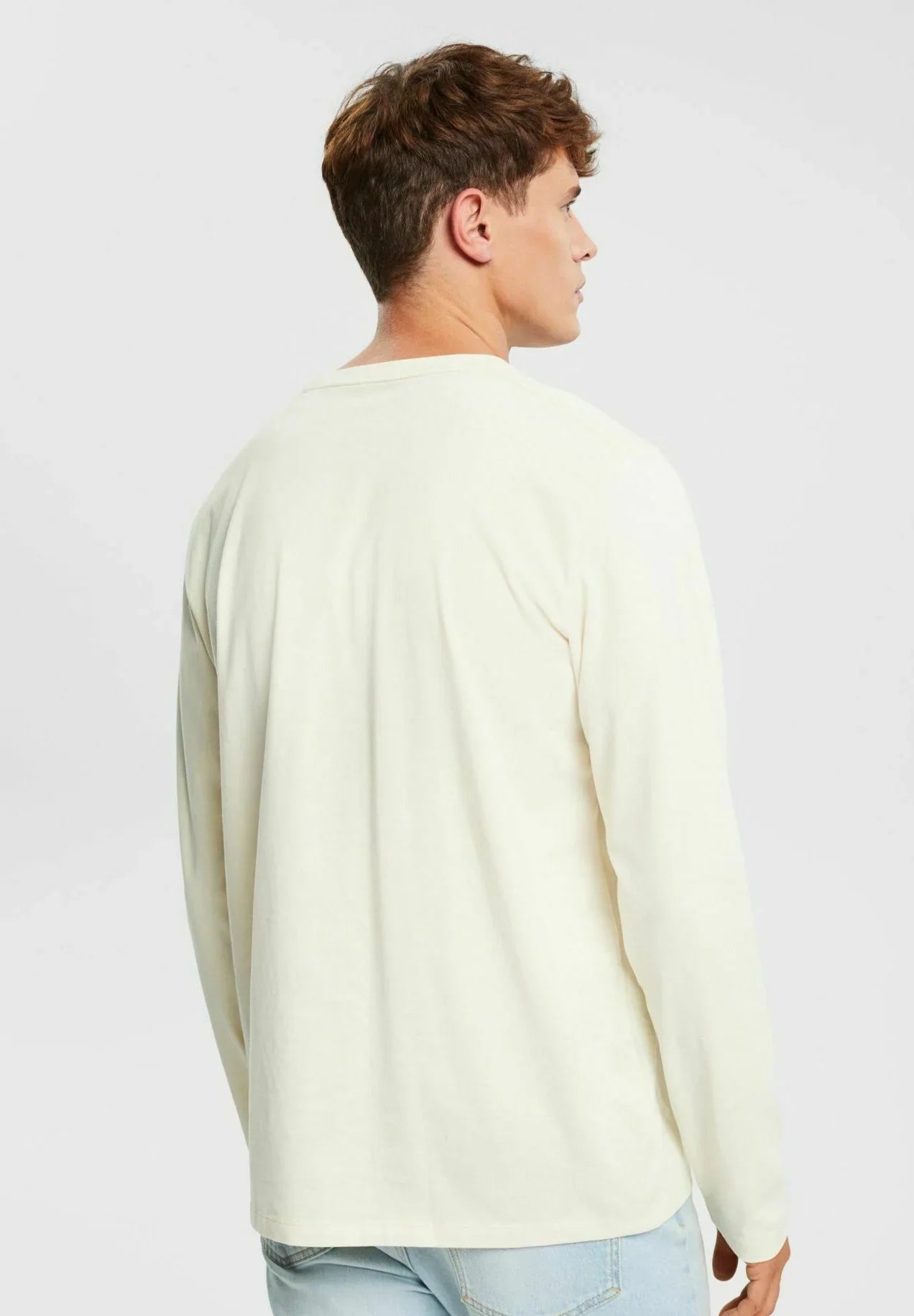 ESPRIT MEN T-SHIRT PRINT REGULER | ICE