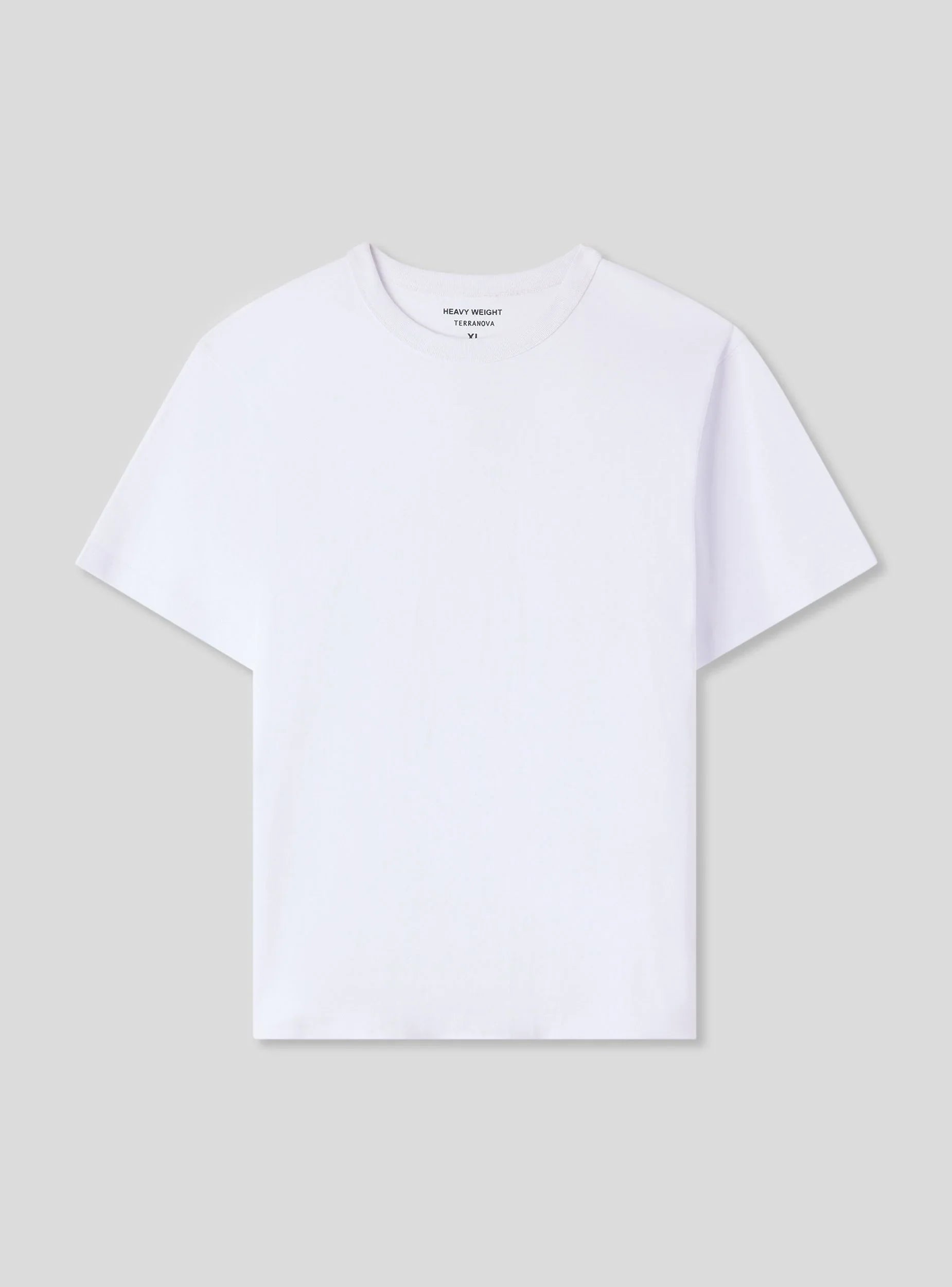 TERRANOVA HEAVYWEIGHT SOLID COLOR T-SHIRT | OPTICAL WHITE