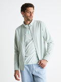 CELIO-REGULAR FIT-BACOFORD COTTON SHIRT | GREEN