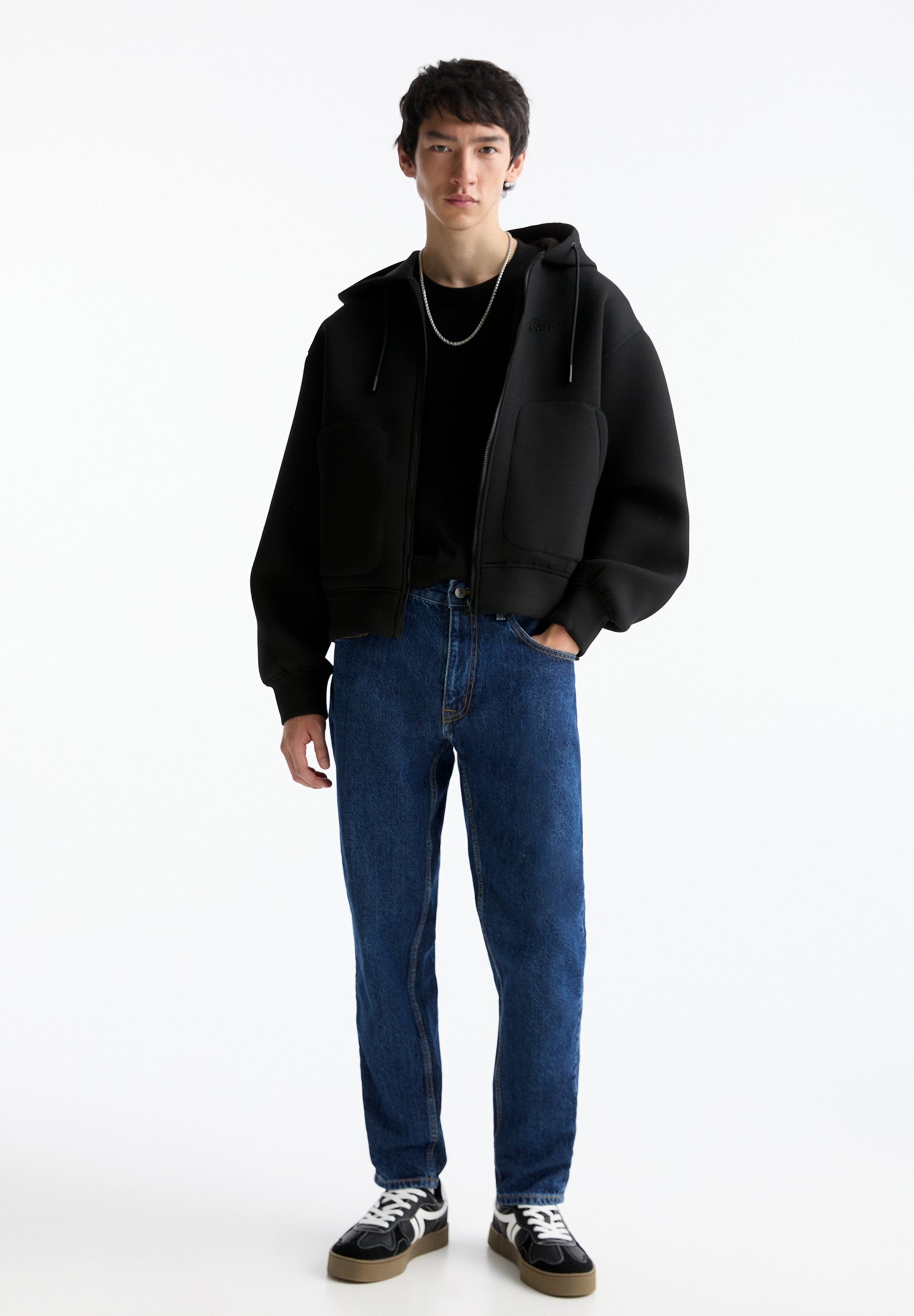 PULL&BEAR STANDARD - STRAIGHT LEG JEANS | DARK BLUE DENIM