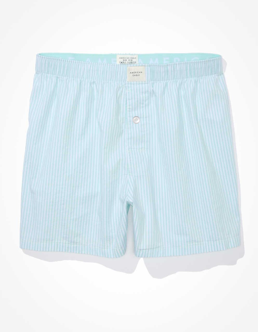 AMERICAN EAGLE MEN'S STRETCH BOXER SHORT | LIGHT GREEN