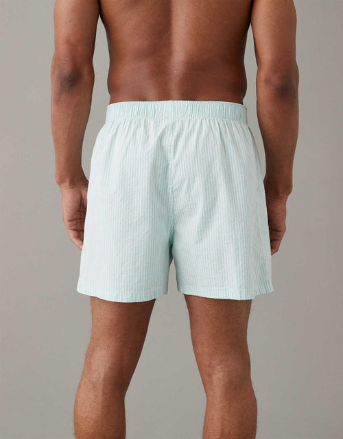 AMERICAN EAGLE MEN'S STRETCH BOXER SHORT | LIGHT GREEN