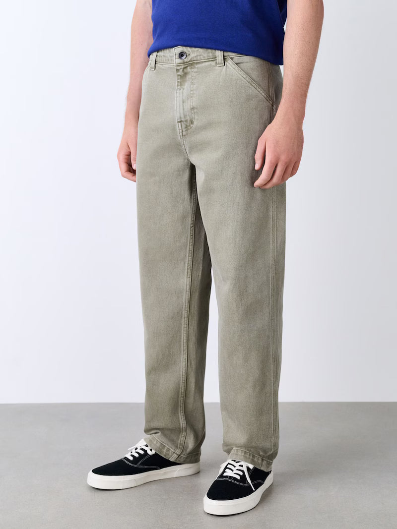 NEXT RELAXED TAPERED FIT DENIM JEANS | STONE