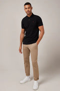 NEXT PIQUE SHORT SLEEVE POLO | BLACK