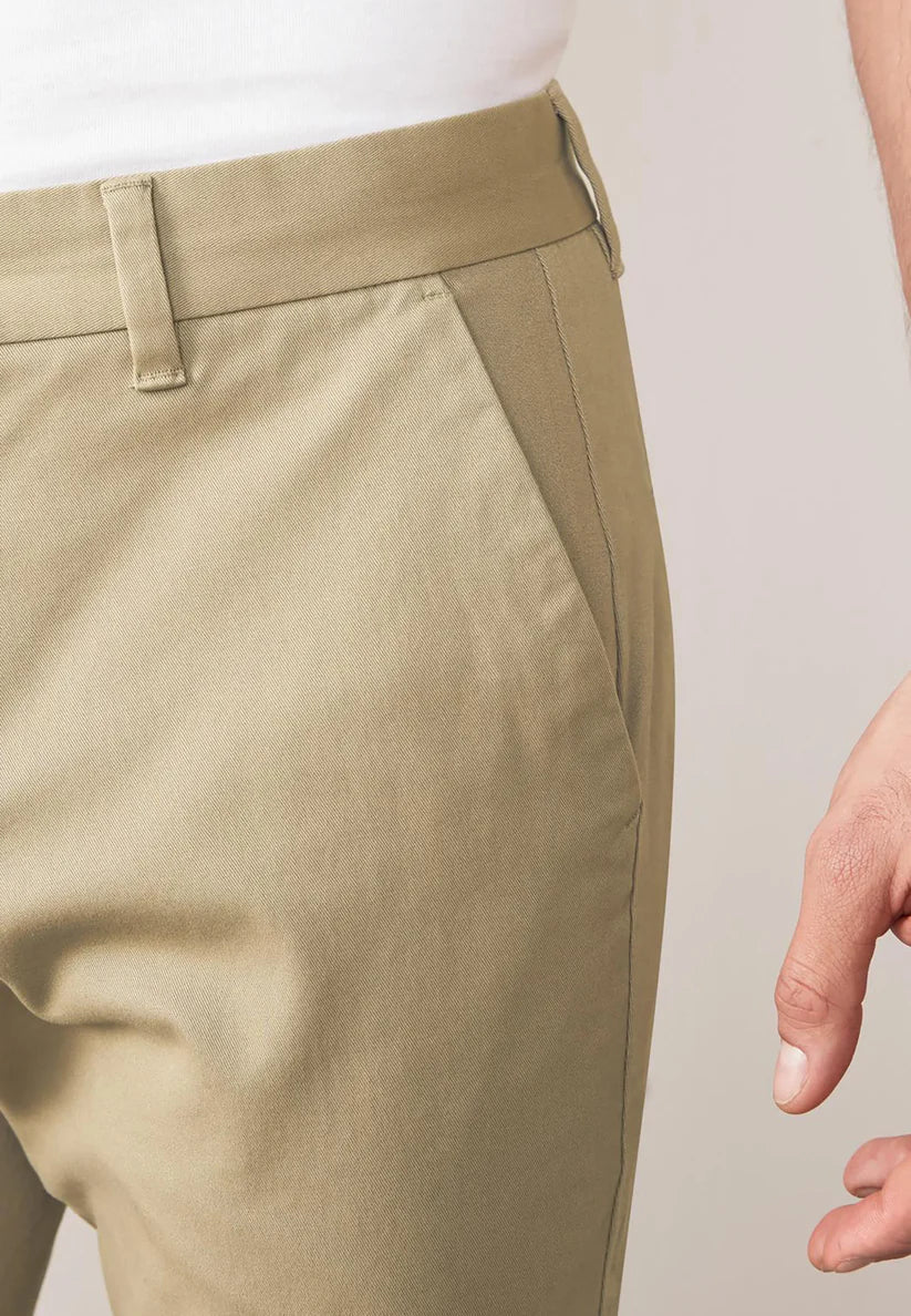 MOTROX COTTON CHINO PANTS FOR MEN | LIGHT BEIGE