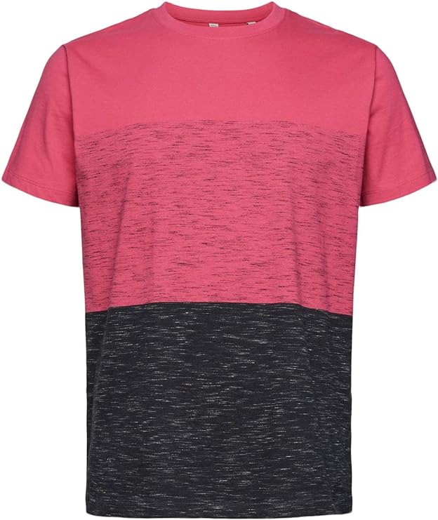 ESPRIT MEN T-SHIRT RELAXED FIT | DARK PINK
