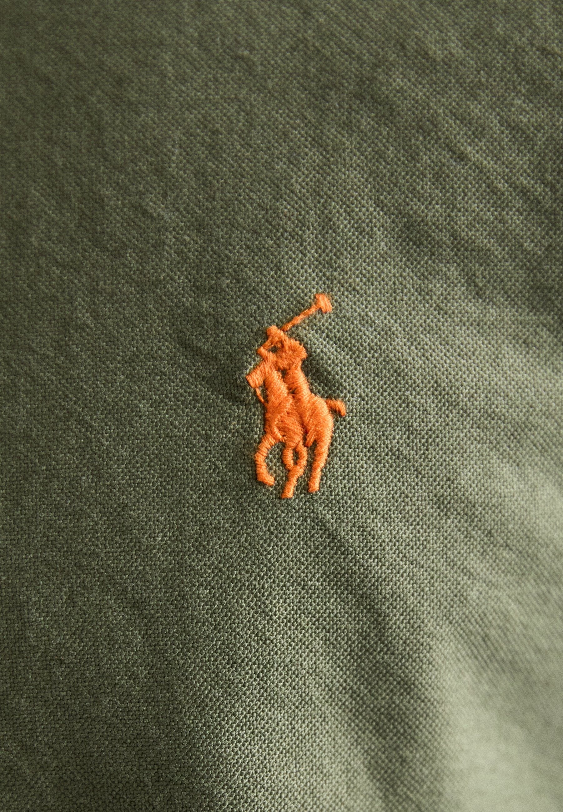 POLO RALPH LAUREN SLIM FIT OXFORD SHIRT | OLIVE GREEN