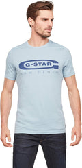 G-STAR RAW T-SHIRT ROUND NECK | SKY BLUE