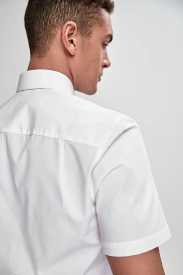 NEXT ESAY CARE SHIRT REGULAR FIT | WHITE