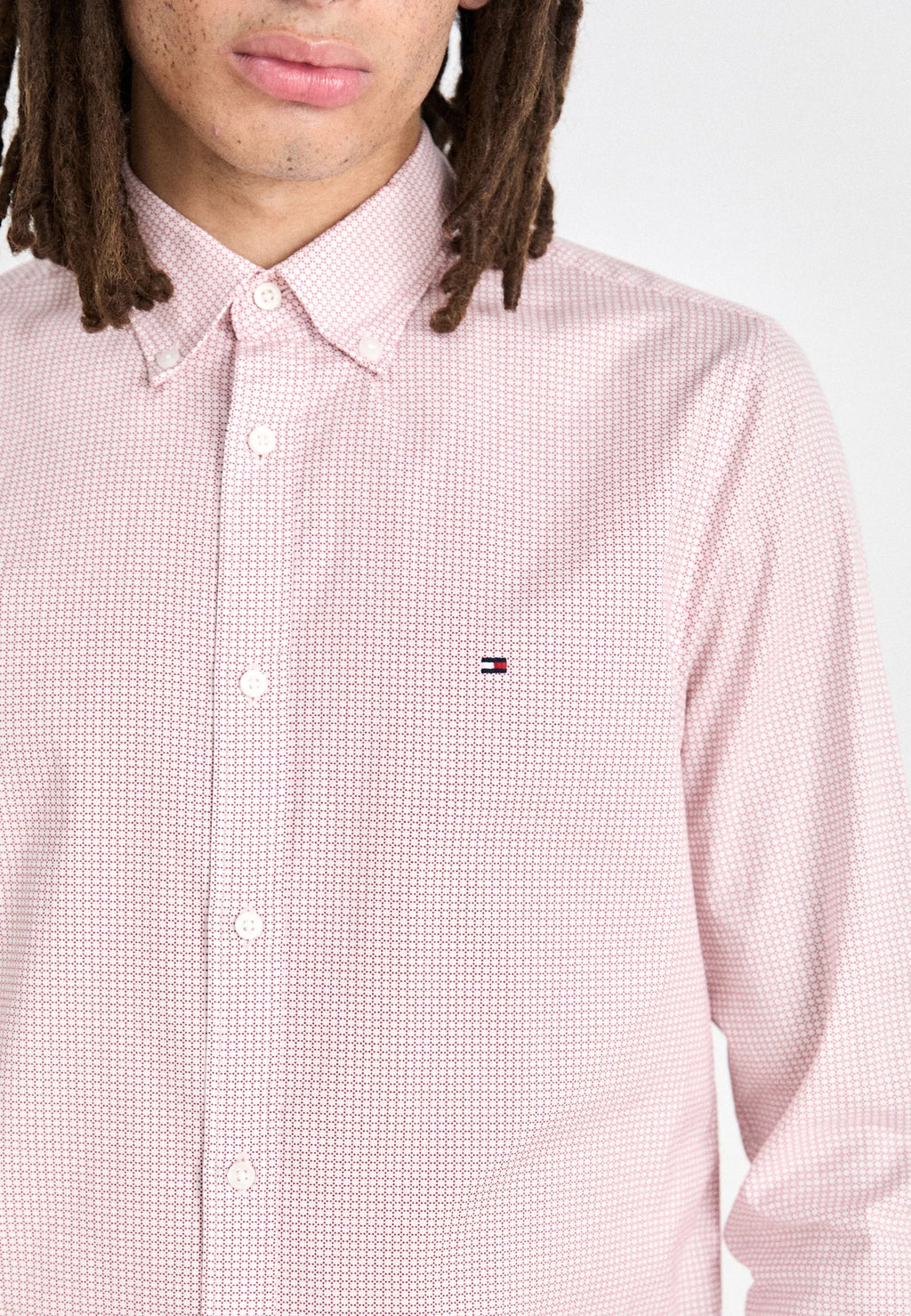 TOMMY HILFIGER - FLEX MICRO - SHIRT  | OPTIC WHITE