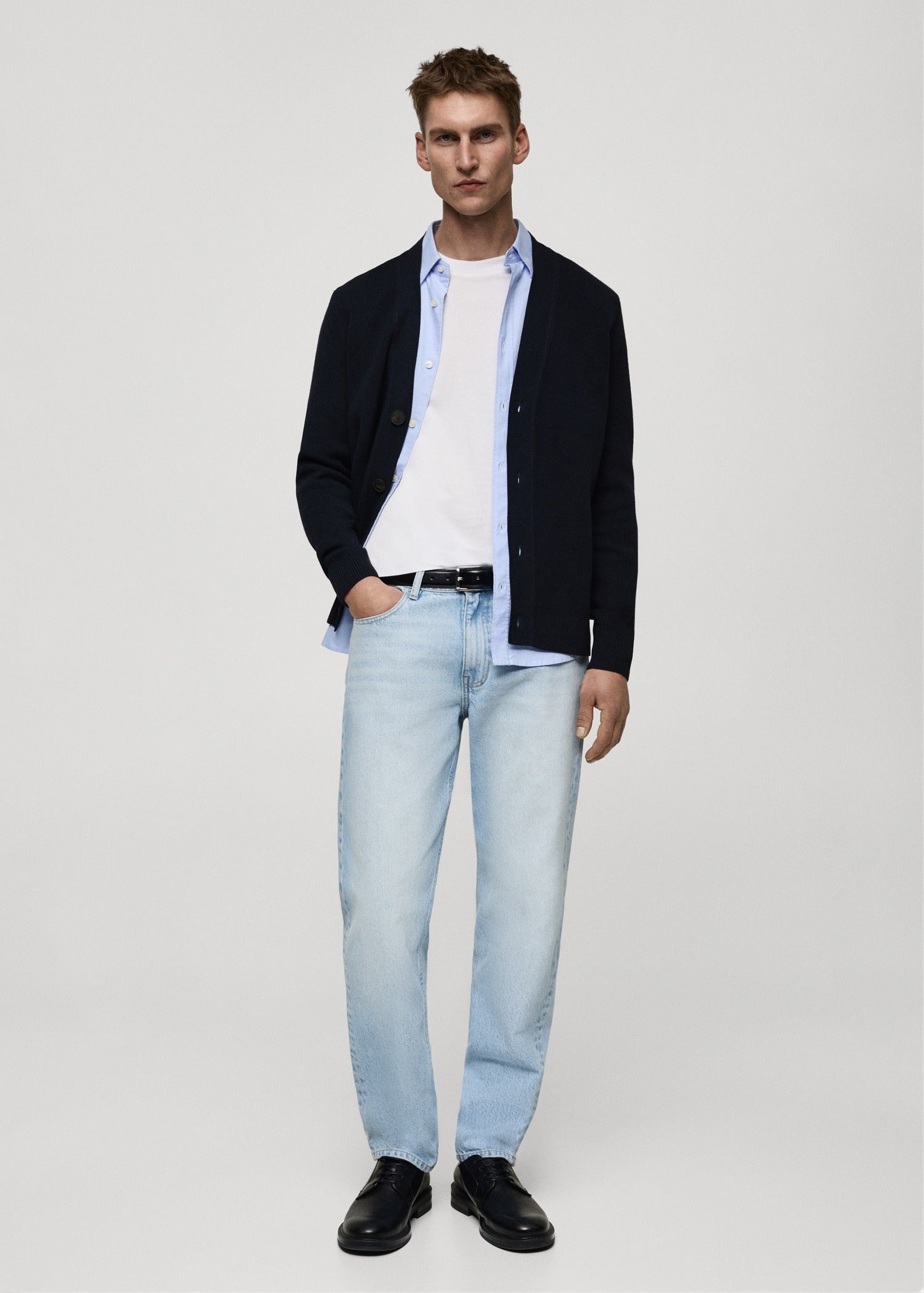 MANGO REGULAR FIT BOB JEANS | LIGHT BLUE