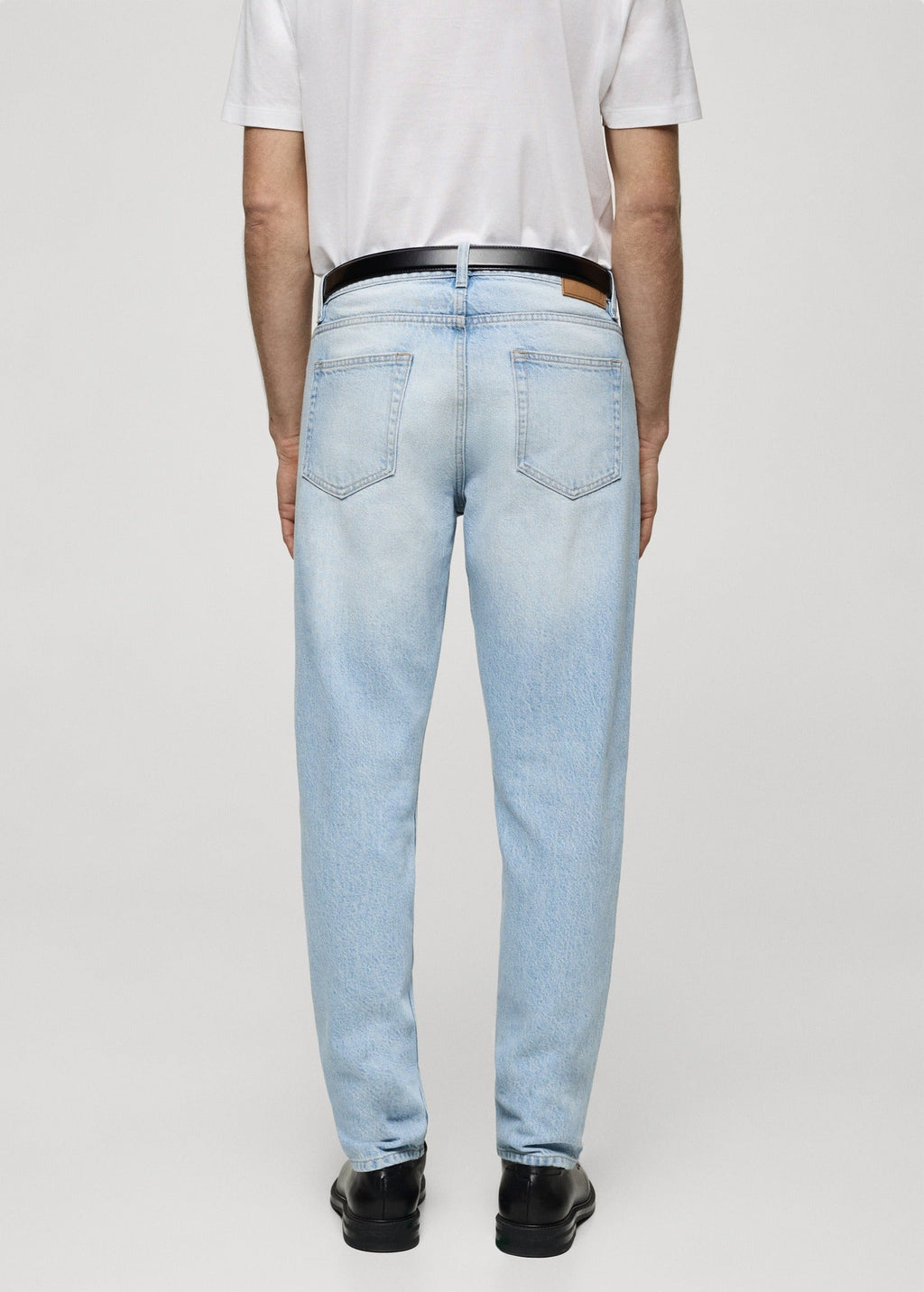MANGO REGULAR FIT BOB JEANS | LIGHT BLUE