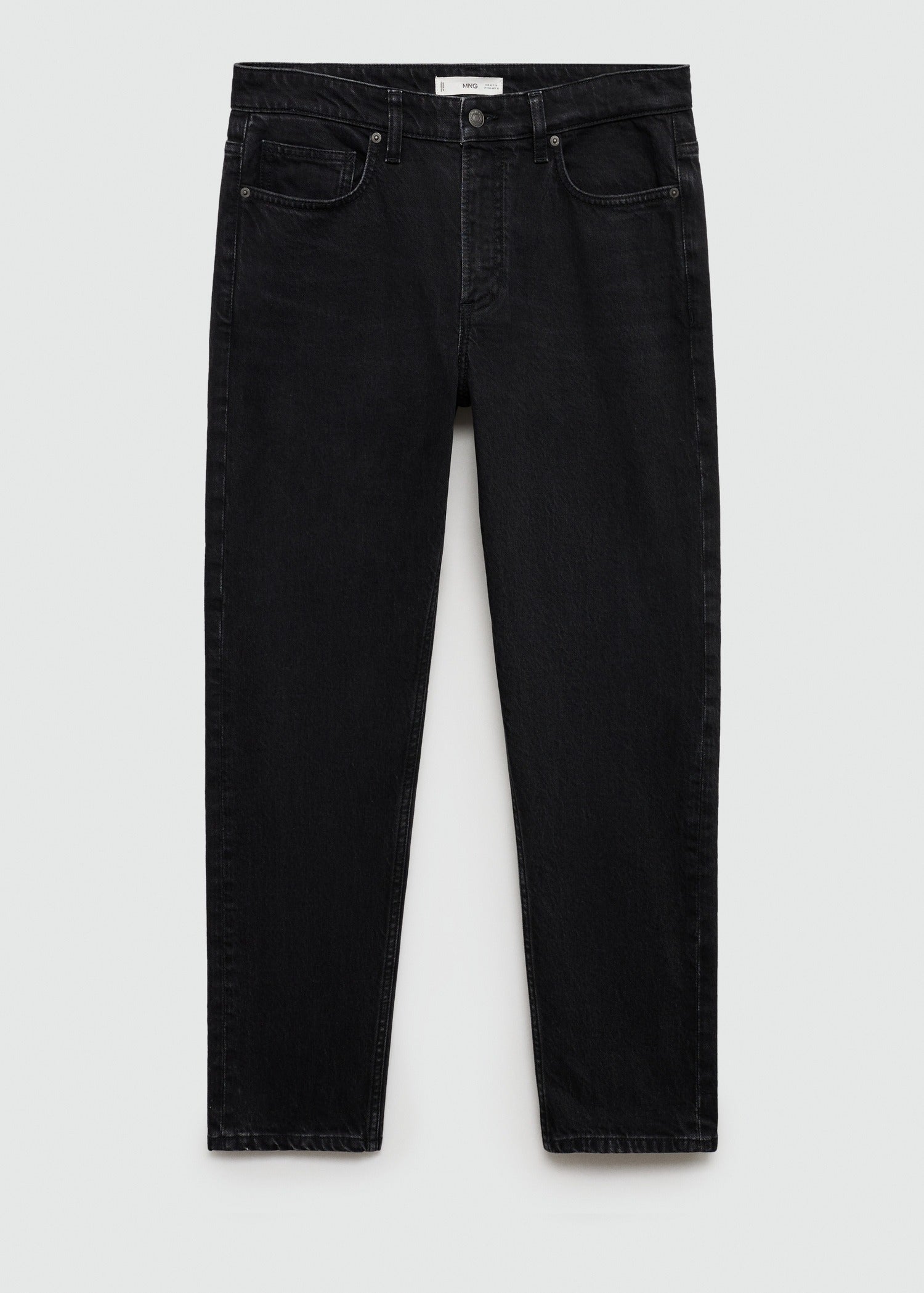 MANGO JEANS BEN TAPERED FIT | BLACK