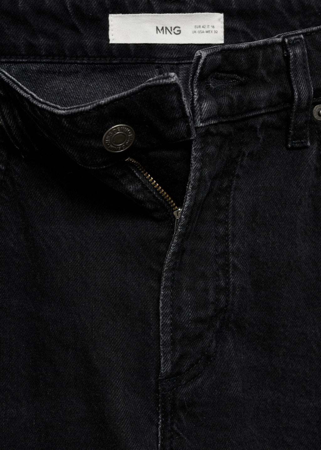 MANGO JEANS BEN TAPERED FIT | BLACK