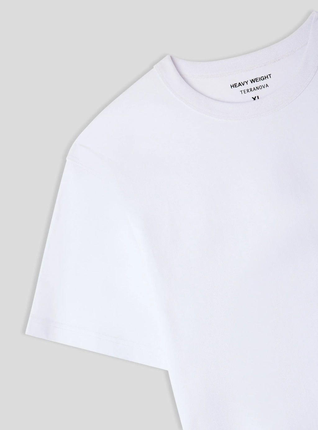 TERRANOVA HEAVYWEIGHT SOLID COLOR T-SHIRT | OPTICAL WHITE