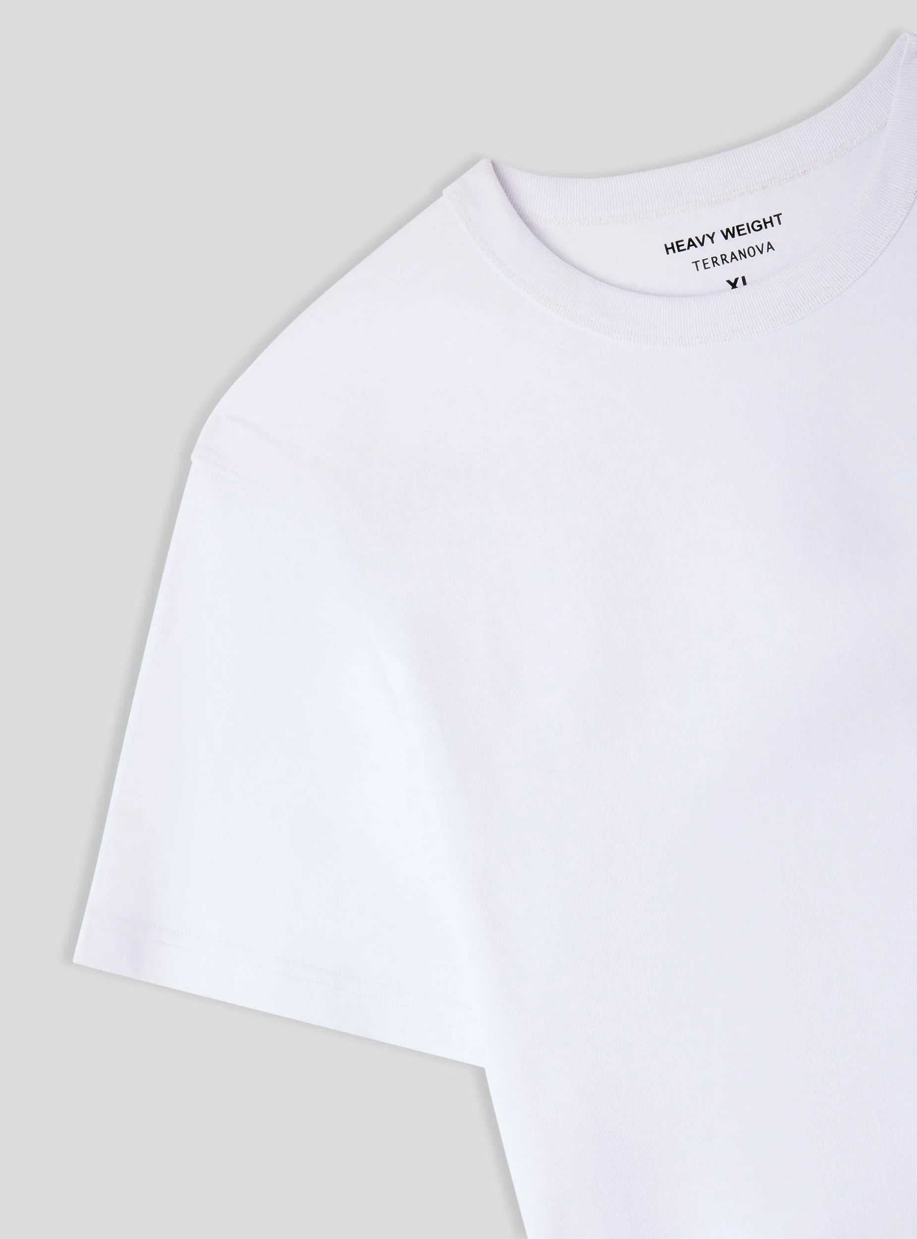 TERRANOVA HEAVYWEIGHT SOLID COLOR T-SHIRT | OPTICAL WHITE