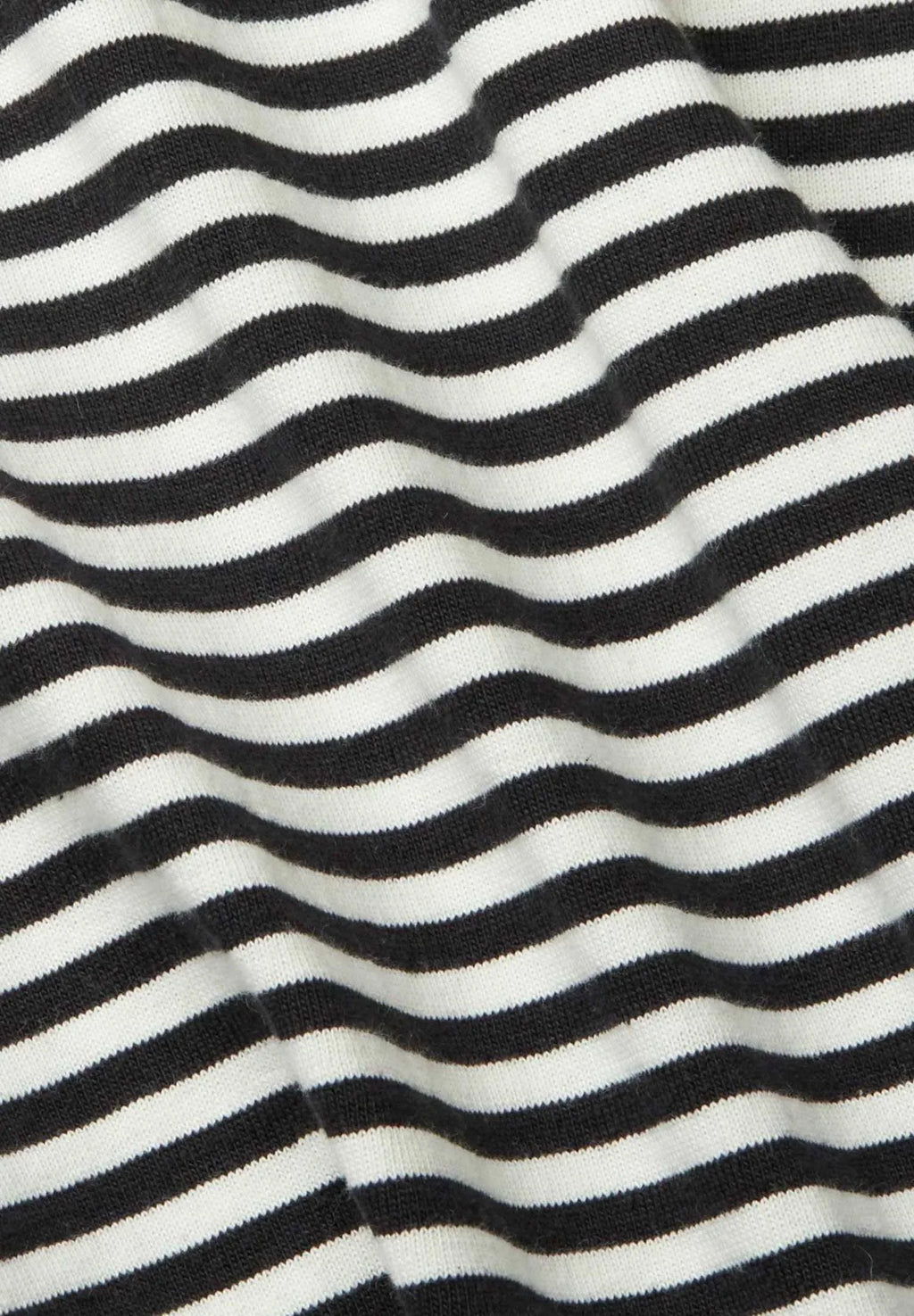 ESPRIT MIT STREIFEN PRINT T-SHIRT | BLACK