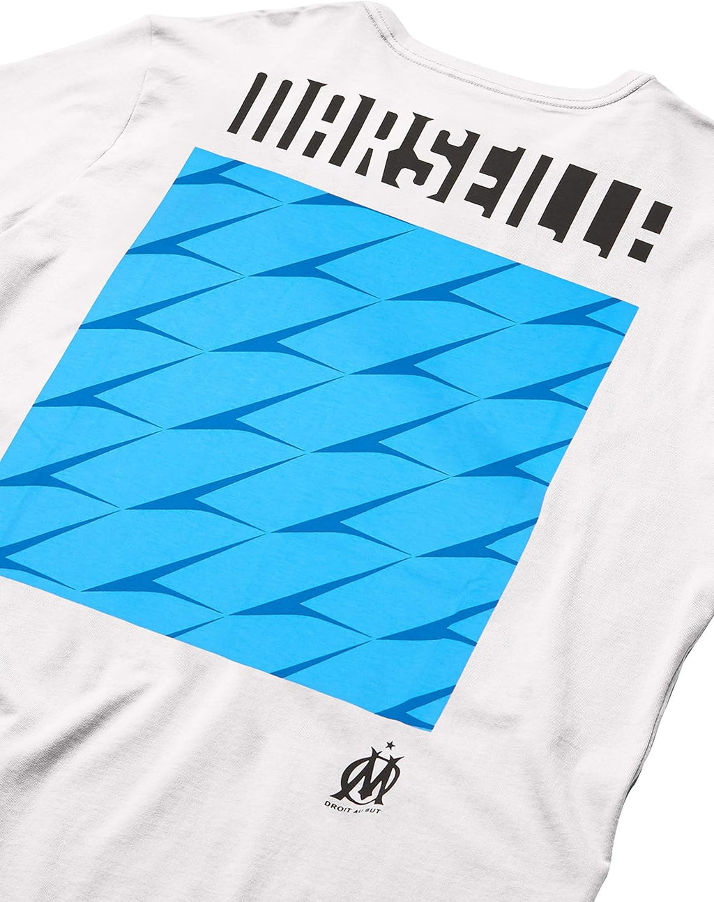 PUMA OLYMPIQUE DE MARSEILLE GRAPHIC FTBL T-SHIRT | WHITE