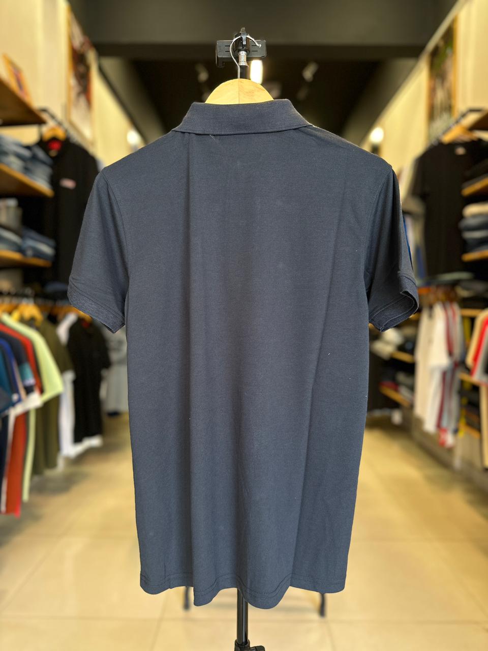 DOLCE & GABBANA MEN SLIM FIT CLASSIC POLO SHIRT | NAVY