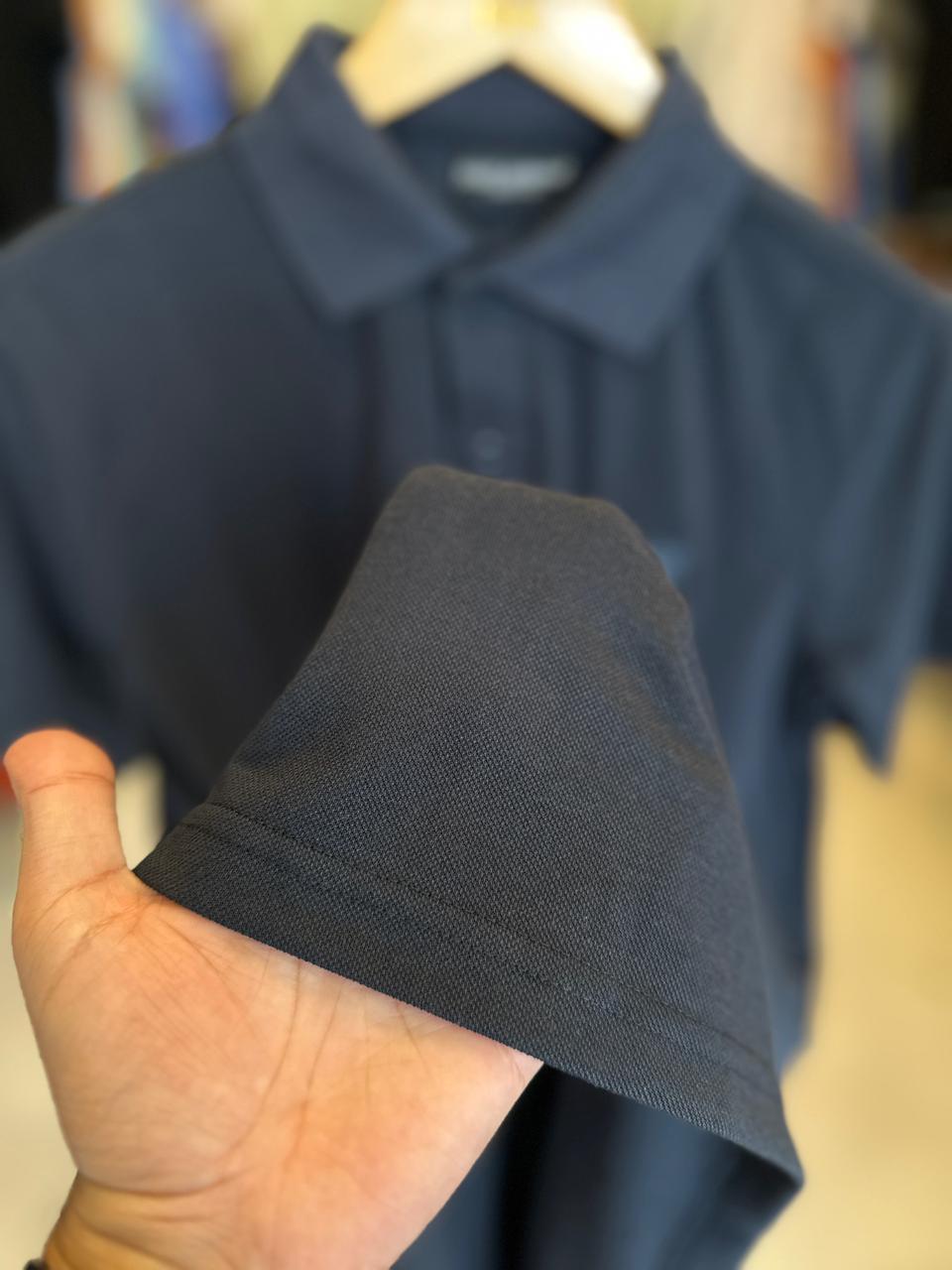 DOLCE & GABBANA MEN SLIM FIT CLASSIC POLO SHIRT | NAVY