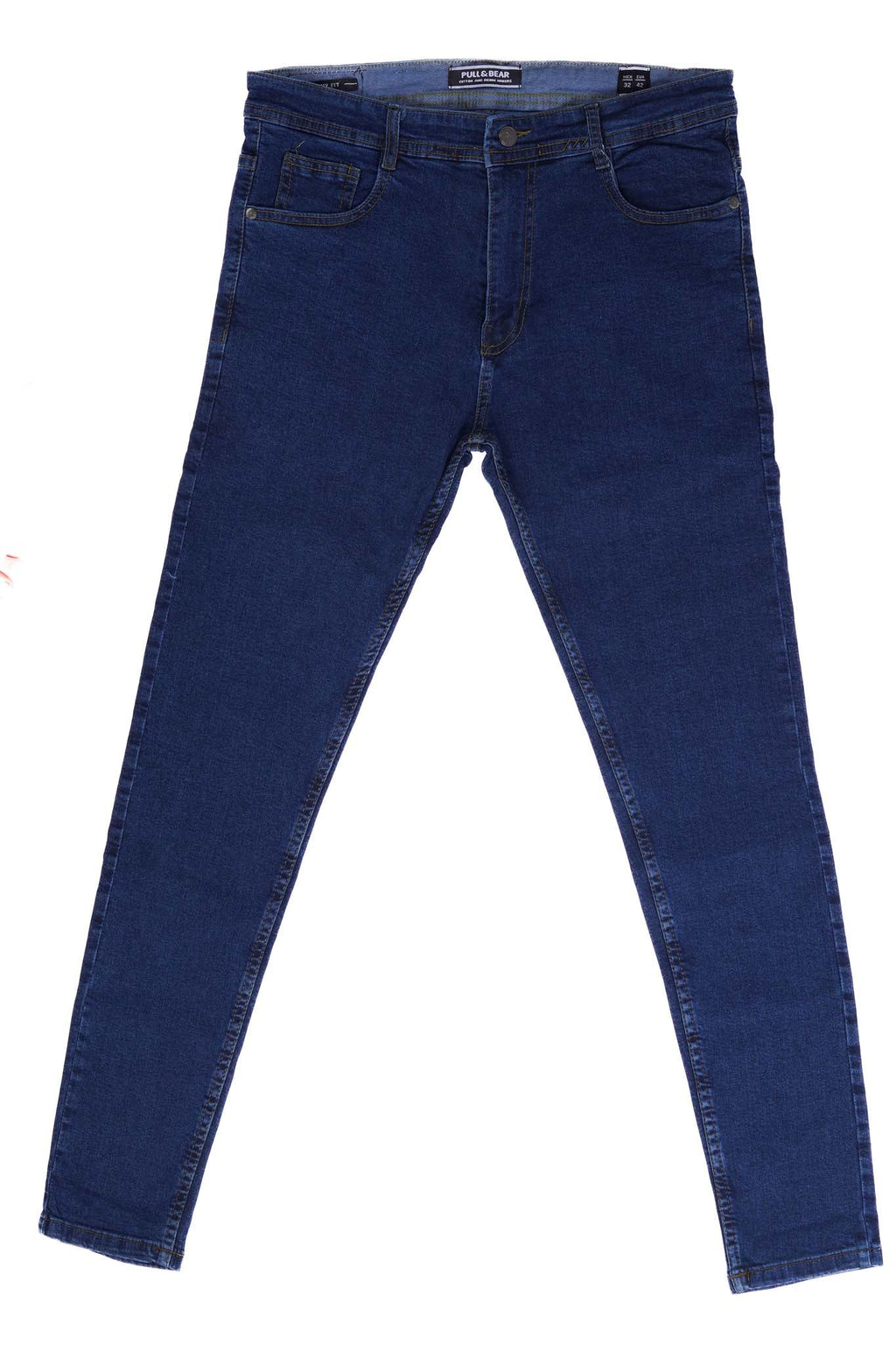 PULL & BEAR SLIM FIT DENIM JEANS | DARK BLUE