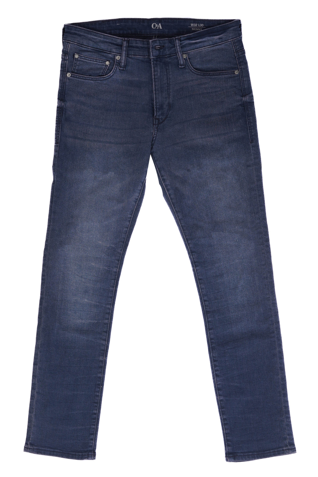 C&A MENS SKINNY JEANS | LIGHT GREY